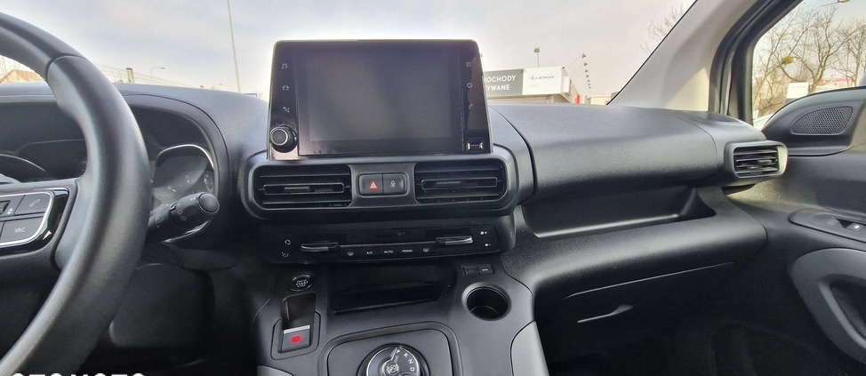 Toyota Proace City cena 119900 przebieg: 58623, rok produkcji 2021 z Dziwnów małe 154